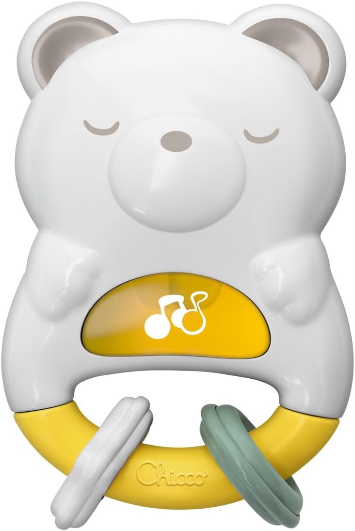 Thumbnail 5 de Chicco Hochet Singe avec Anneau de Dentition Doux et Miroir – Attache Poussette, Lavable en Machine (3–24 mois)