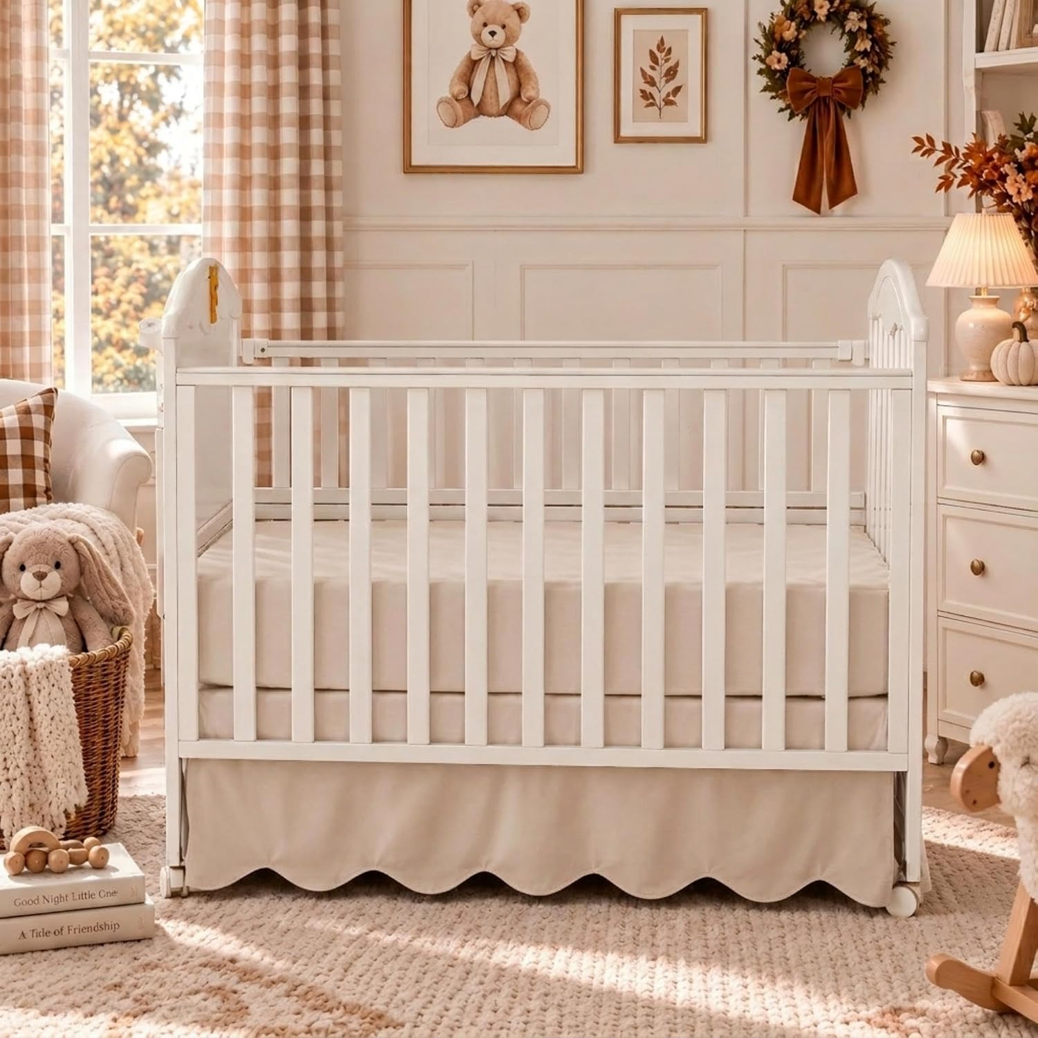 Thumbnail 6 de Brandream Crib Skirt Cotton