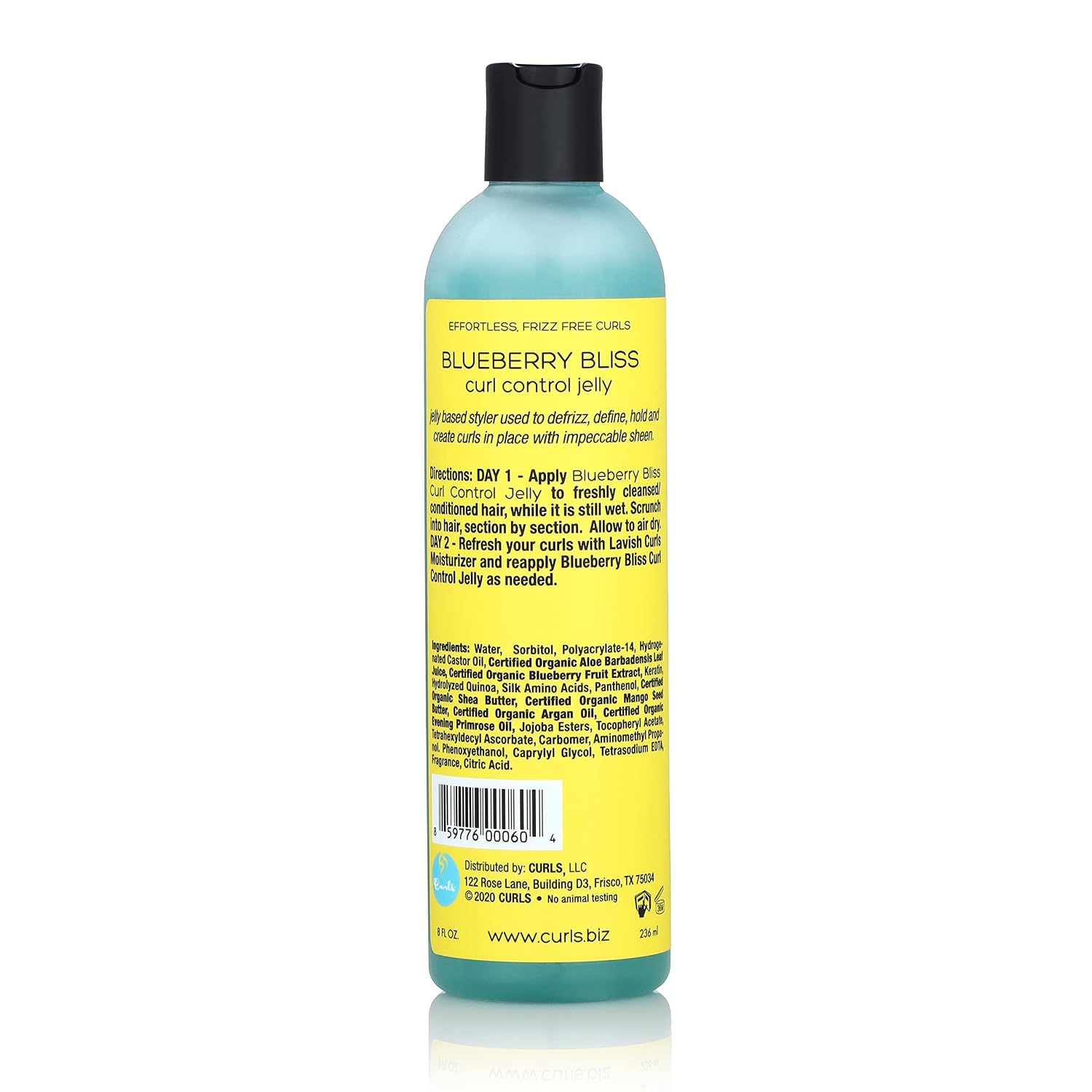 Detalle 2 de Curls Blueberry Bliss Control Jelly 8 oz Hair Gel ๐ถ