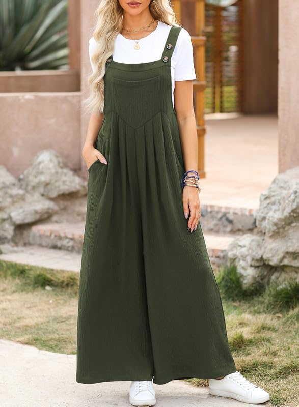Thumbnail 3 de Dokotoo Women's Casual Loose Overalls Jumpsuit One Piece