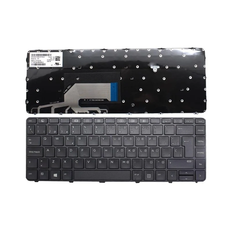 Detalle de Teclado para portátil HP ProBook 430 G3 430 G4 640 G2 🎹
