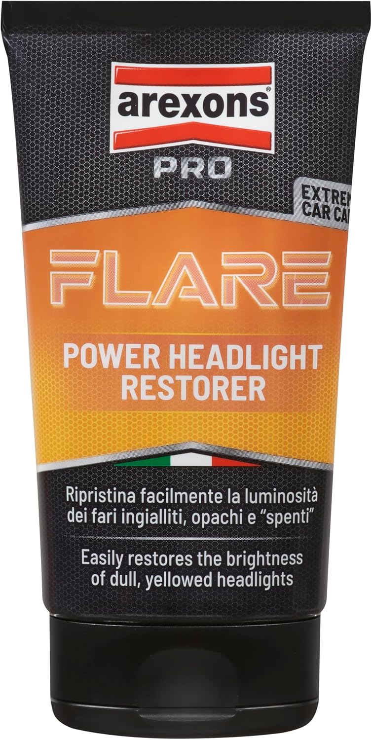 Detalle de Arexons Car Care Pro FLARE - Super Rigenera Fanali: pasta 150 g per trasparenza e lucidatura