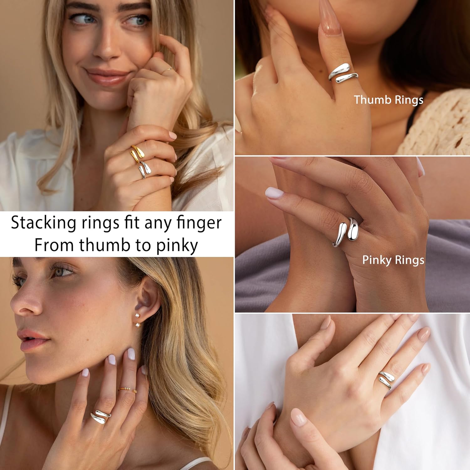 Thumbnail 3 de Stainless Steel Dome Ring