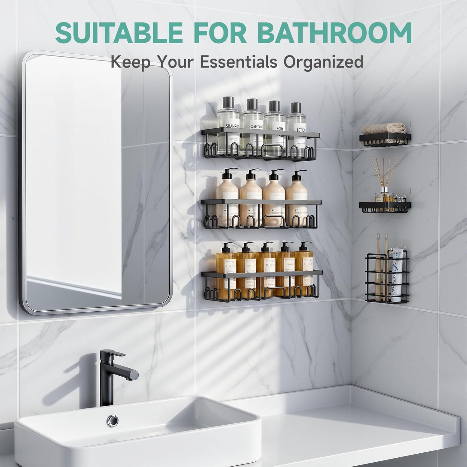 Thumbnail 4 de Veken Shower Caddy 6-pack