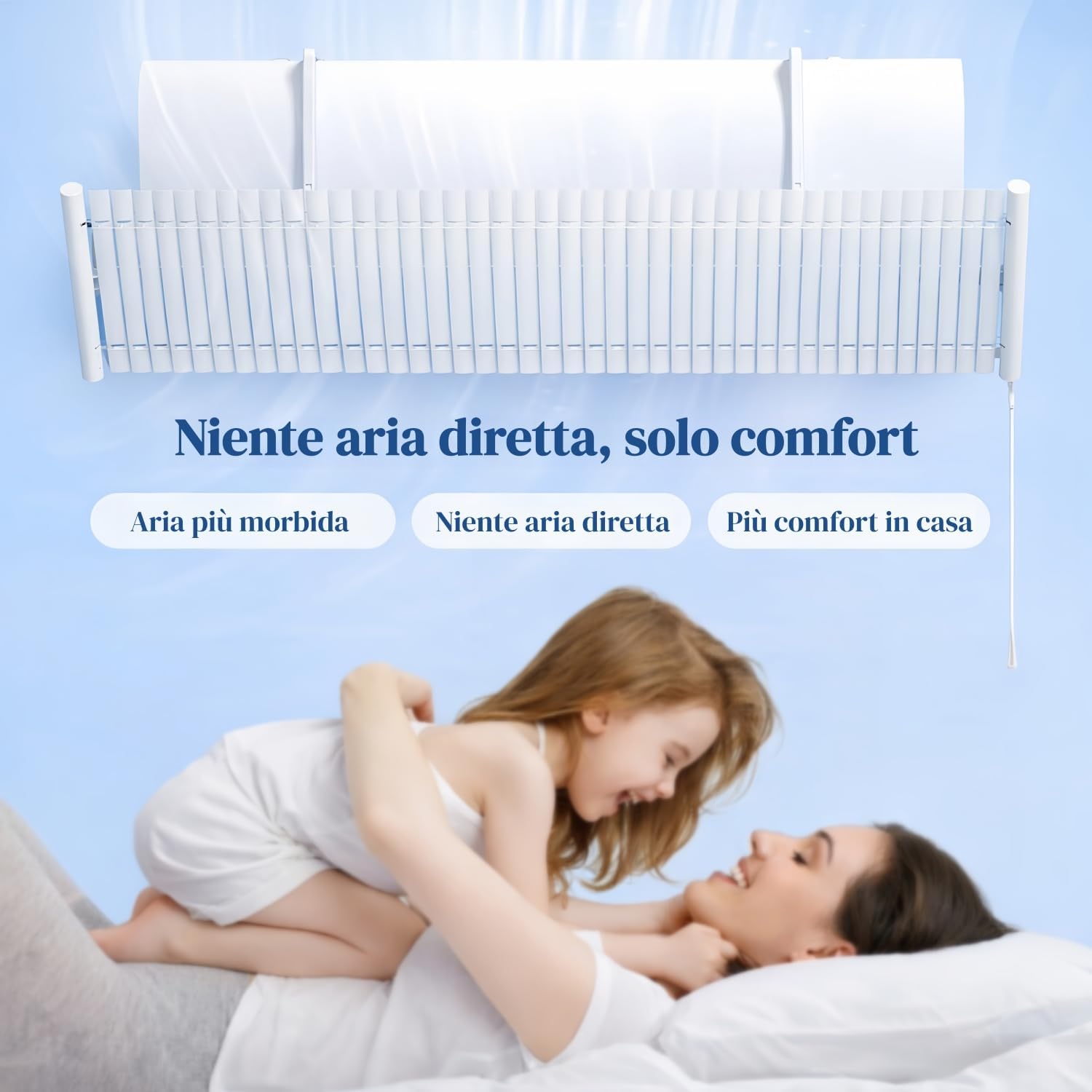 Thumbnail 6 de BANJEKT Deflettore Condizionatore: Devia Aria in Alluminio Regolabile, Compatibilità Universale