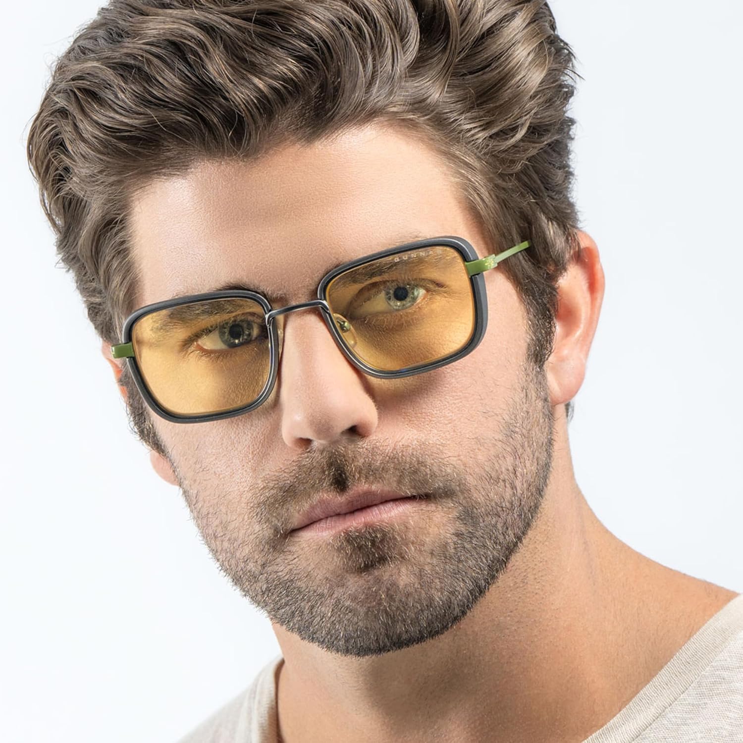 Thumbnail 4 de Gunnar Occhiali da gioco e per computer Fallout Vault 33 Gunmetal-Olive con lenti bloccanti luce blu