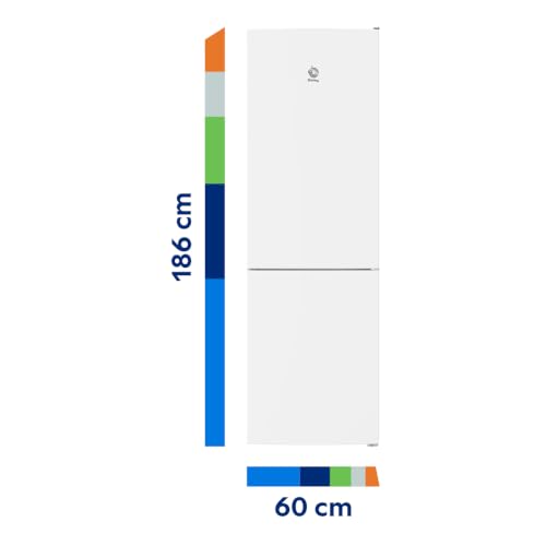 Detalle de Balay 3KFE553WI: Frigorífico combinado NoFrost de 326 L en blanco