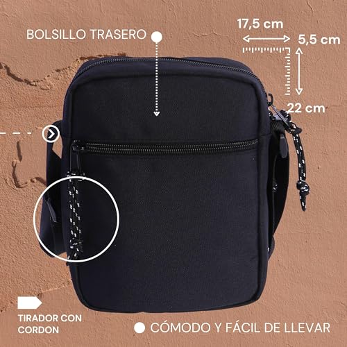 Detalle 2 de Coronel Tapiocca Bandolera piel hombre 1L