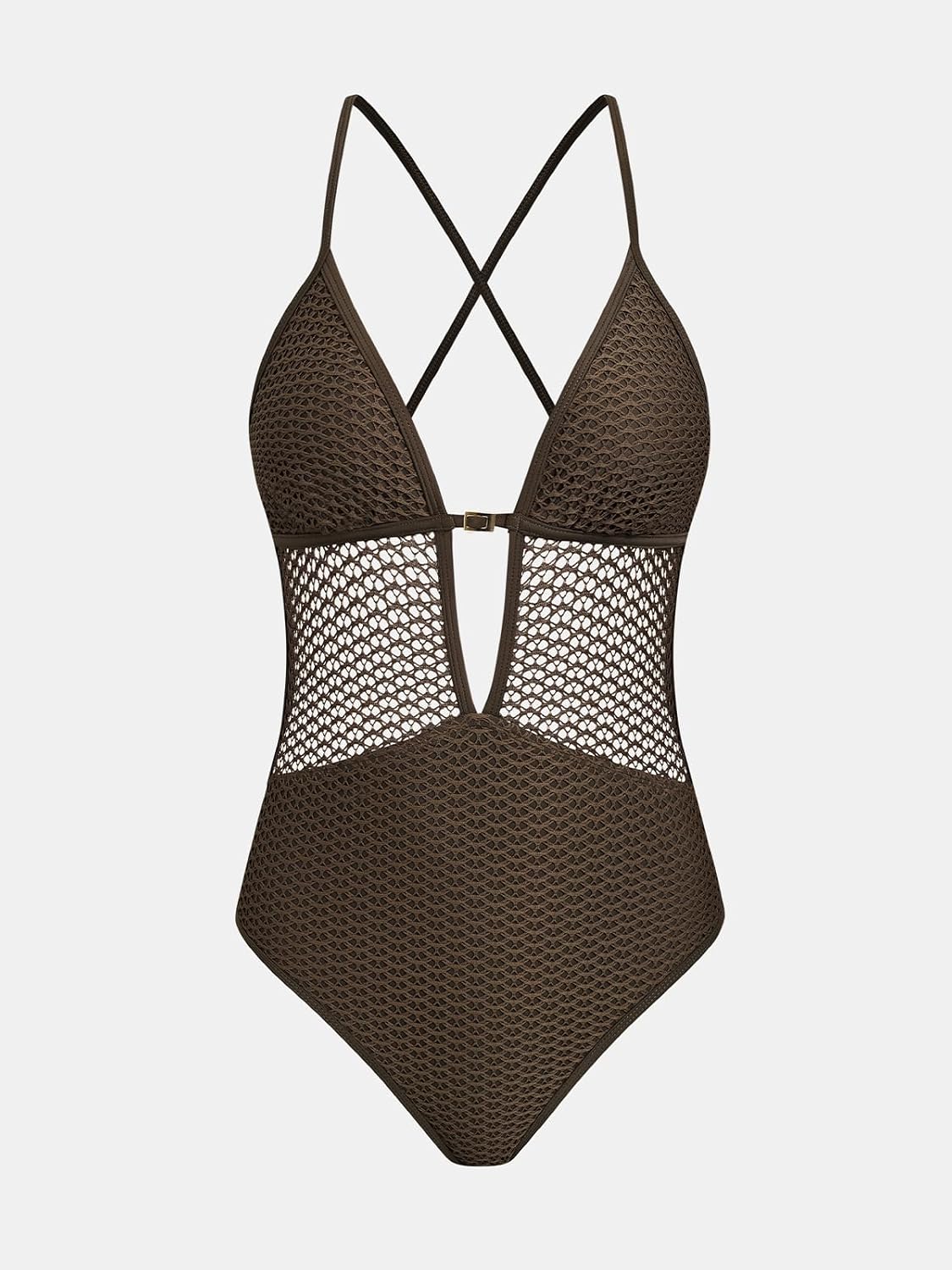 Thumbnail 6 de CUPSHE Maillot de bain texturé plongeant
