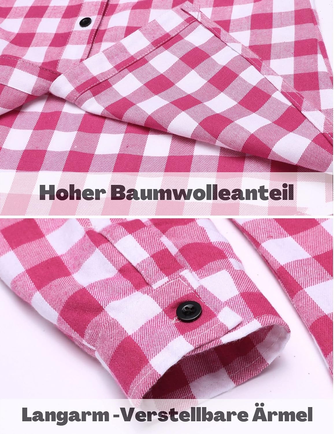 Thumbnail 4 de UNibelle Camicia a quadri S-XXL