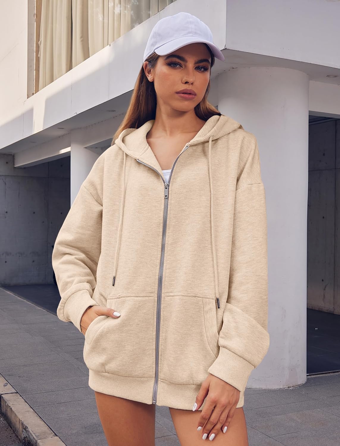 Thumbnail 3 de Zeagoo Hoodies Zip Up Oversized Hoodie 2025