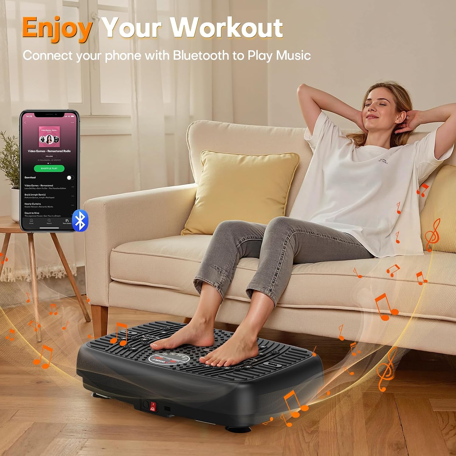 Detalle 2 de MOSUNY 2026 Vibration Plate 204 kg capacity