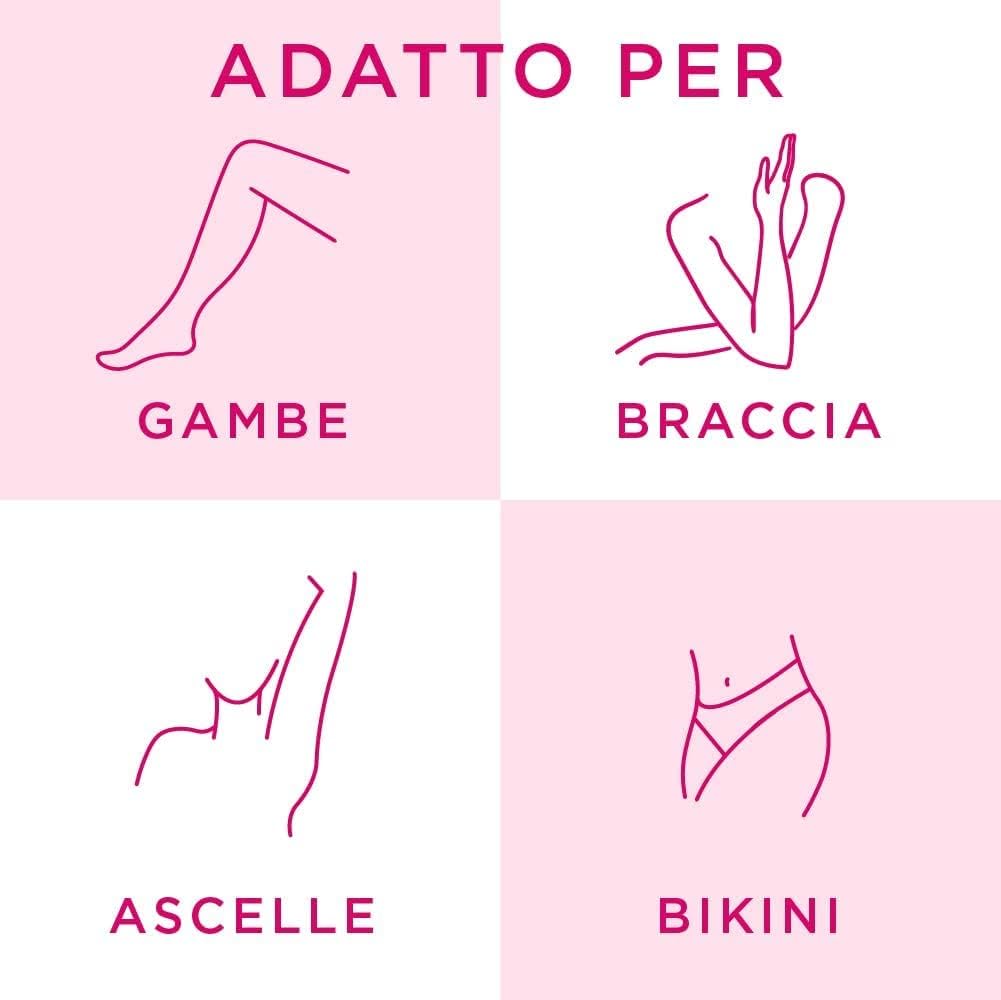 Detalle 2 de Veet Crema Depilatoria Pure Pelli Sensibili – Maxi formato 5 confezioni da 200 ml