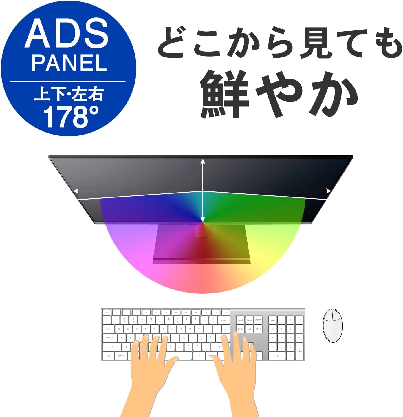 Detalle de アイオーデータ LCD-MQ322XDB-A/UE 31.5型WQHD液晶モニター ADSパネル・HDMI/DisplayPort・スピーカー搭載