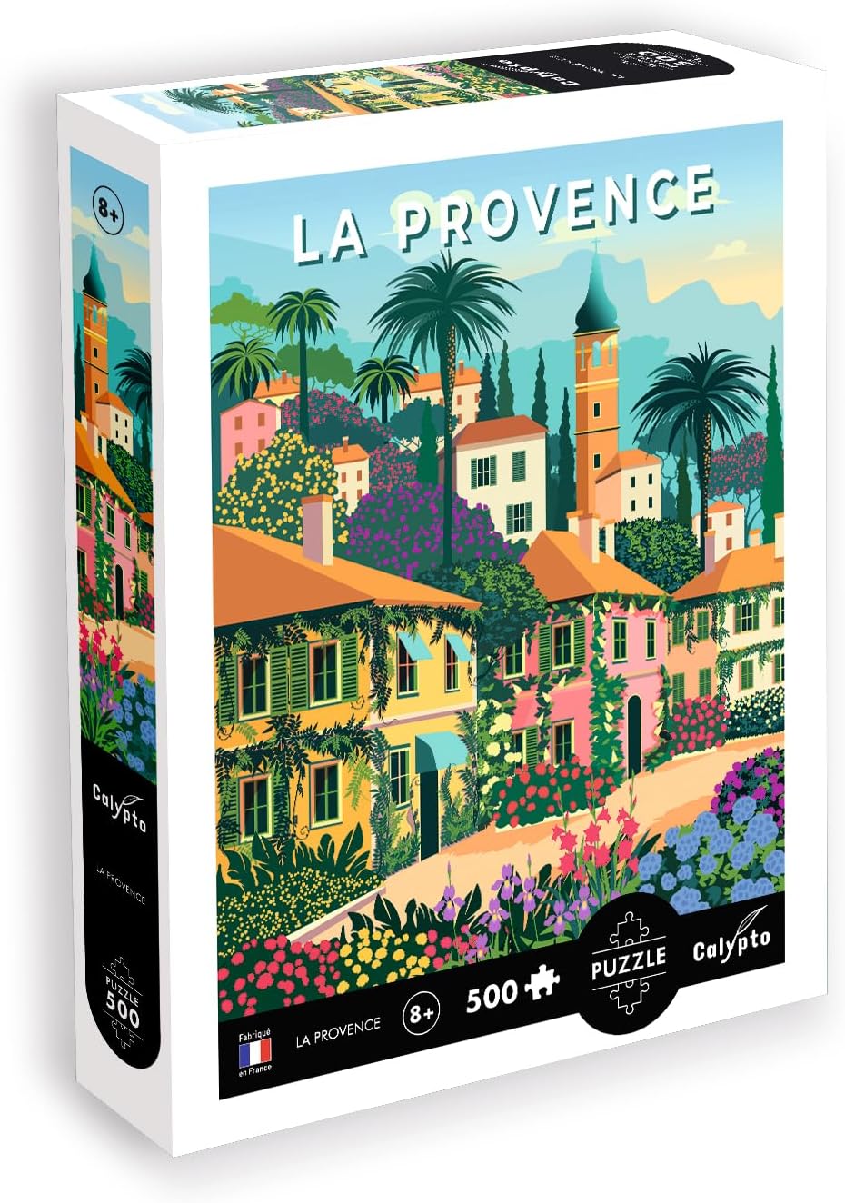 Thumbnail 2 de Sentosphère Calypto Provence 3907310 puzzel met 500 stukjes en fluweelzacht oppervlak
