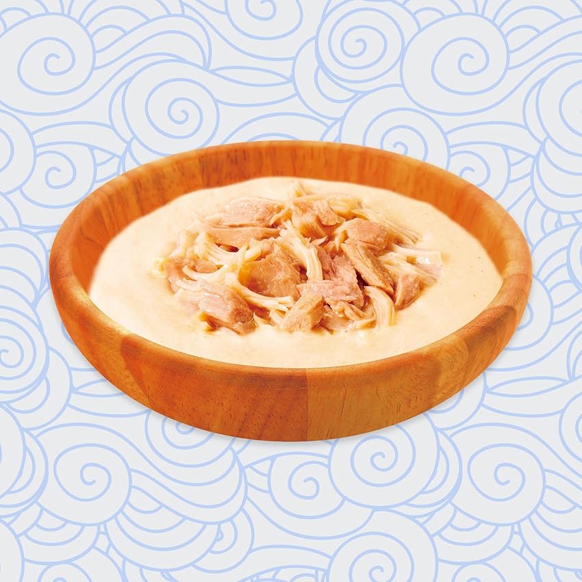 Detalle de CHURU Cat Ciao Stew Pollo y Vieira 12×40 g 🐱