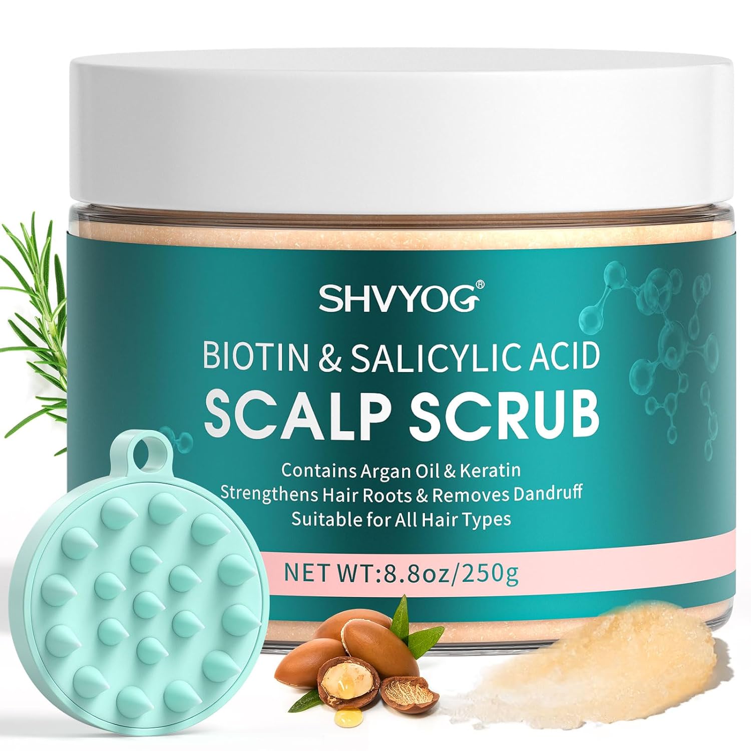 Detalle de SHVYOG Kopfhautpeeling mit 250 g
