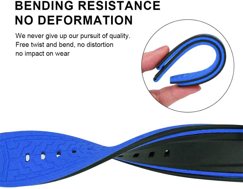Thumbnail 4 de SZYXMY waterproof silicone diving strap for Apple Watch (49mm to 38mm) — compatible with Series 11/10/9/8/7/6/5/4/3 Ultra/SE
