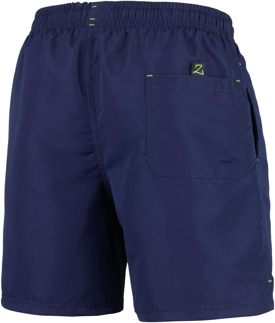 Detalle 2 de Zagano Adam Lipski Badehose Herren schnelltrocknend (Boardshorts-Style) mit Kordelzug – S bis 6XL