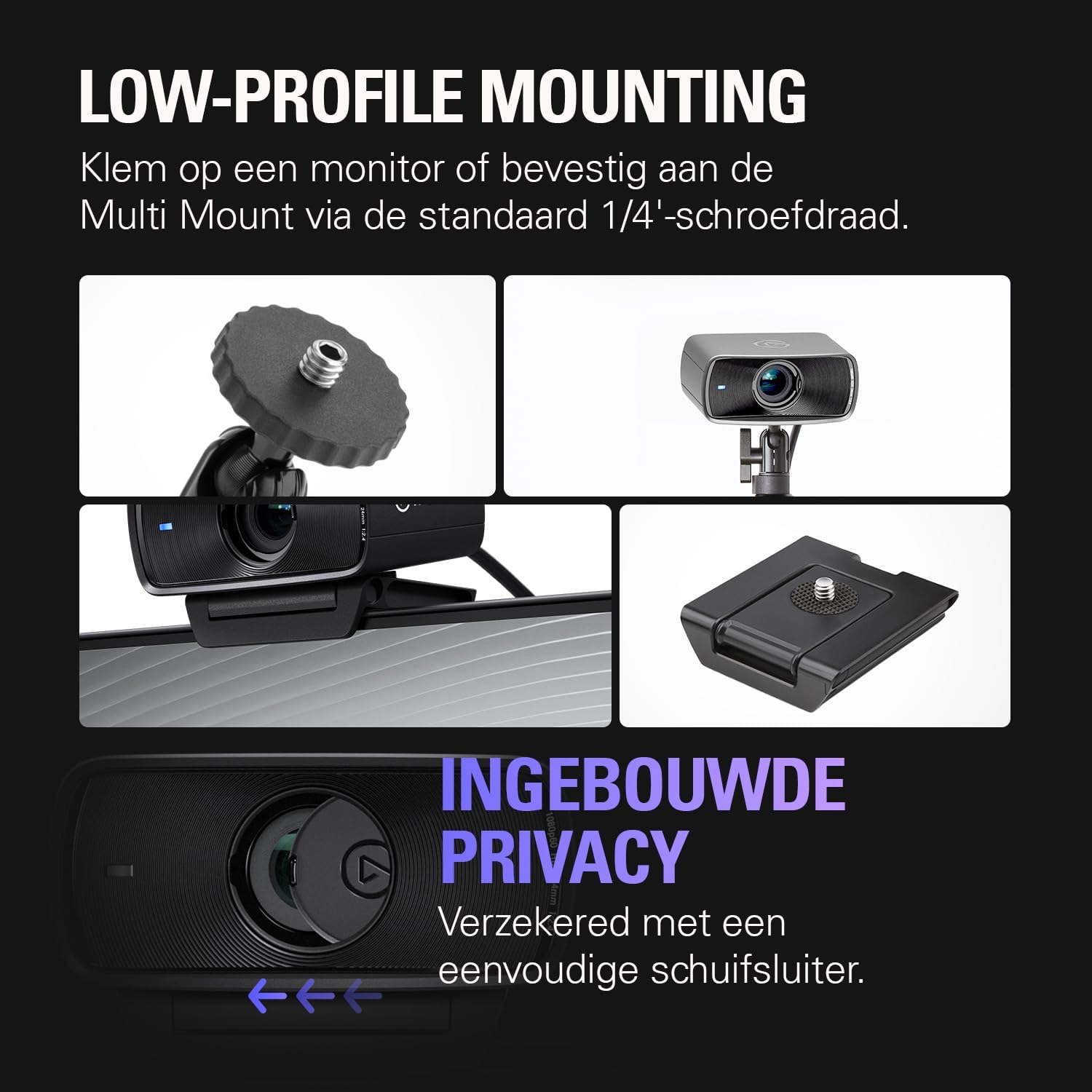 Thumbnail 6 de Elgato Facecam MK.2 webcam: Full HD 1080p60, HDR en USB-C
