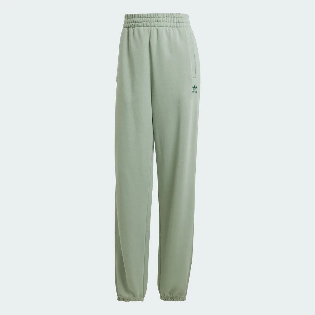Thumbnail 3 de Adidas Pantalón Essentials French Terry: verde, cómodo para el día a día