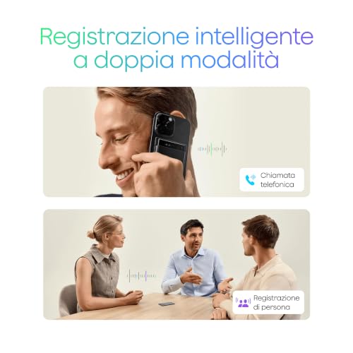 Thumbnail 2 de Plaud Note Pro Registratore Vocale AI: trascrizione automatica, riassunti intelligenti e sicurezza certificata