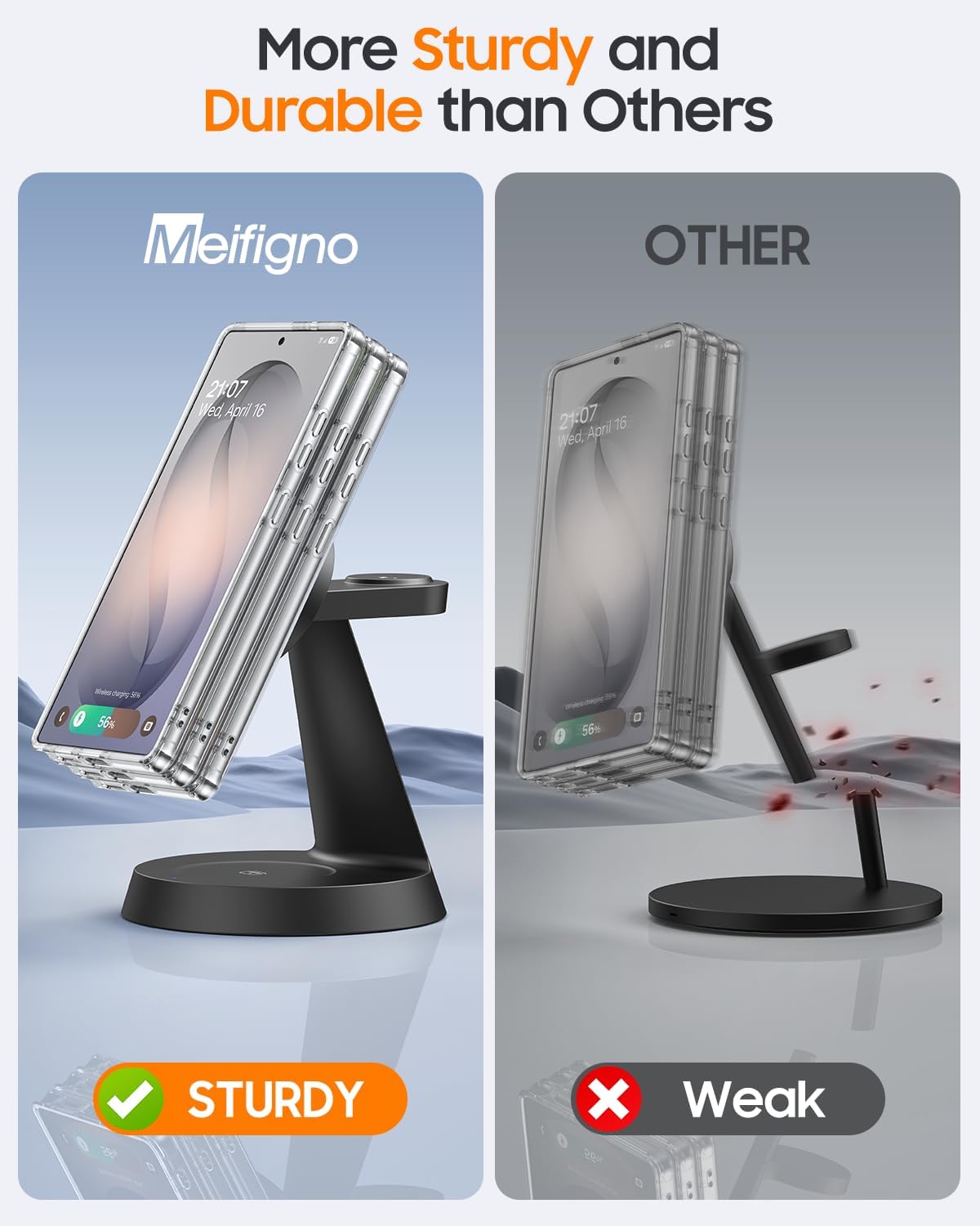 Thumbnail 2 de Magnetic Wireless Charger for Samsung 3-in-1
