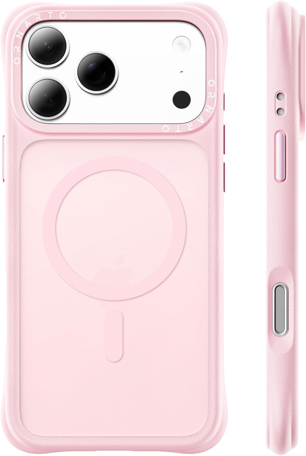 Detalle de ORNARTO iPhone 17 Pro case