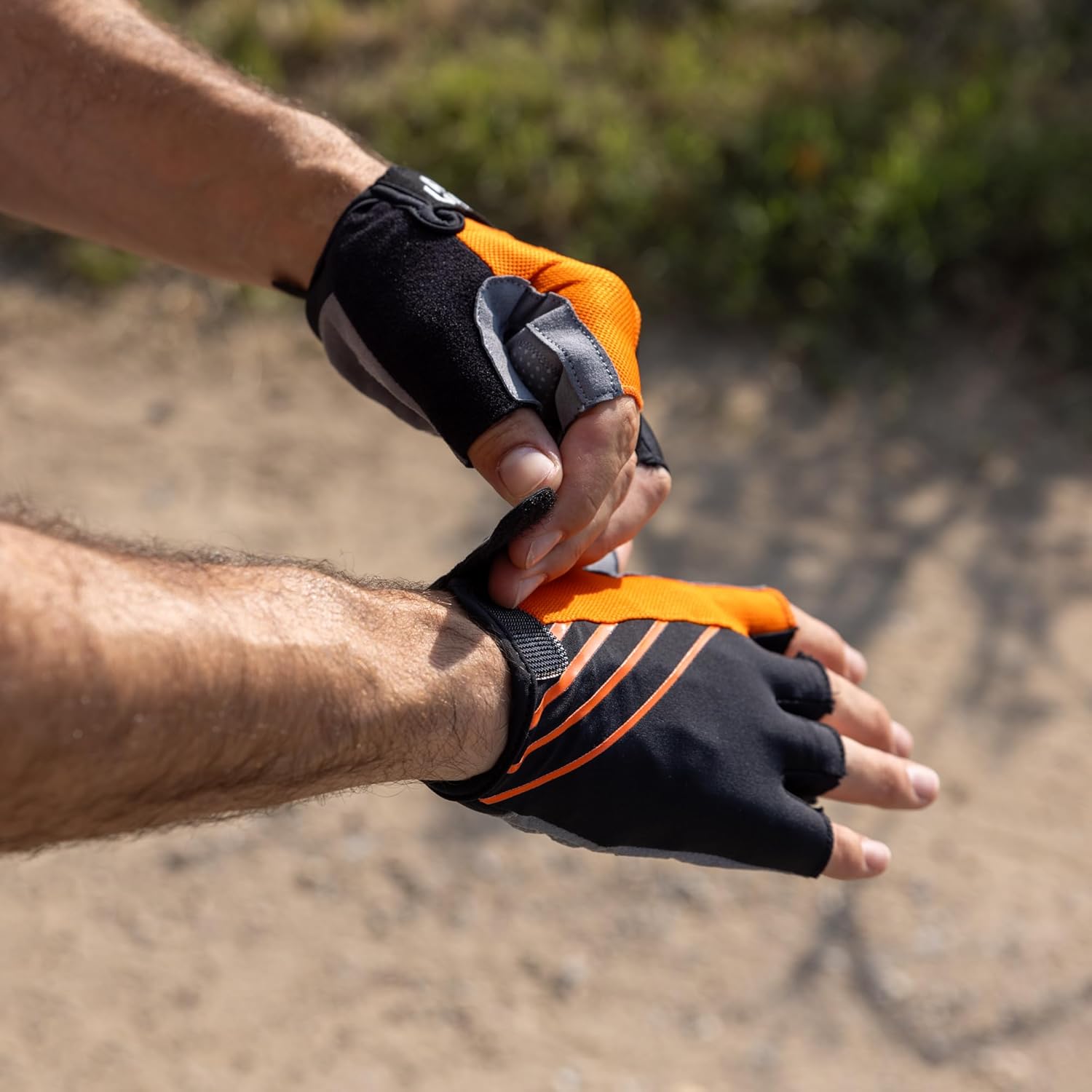 Thumbnail 4 de Urban Prime Short guanti da ciclismo con gel pads, traspirazione e chiusura in velcro