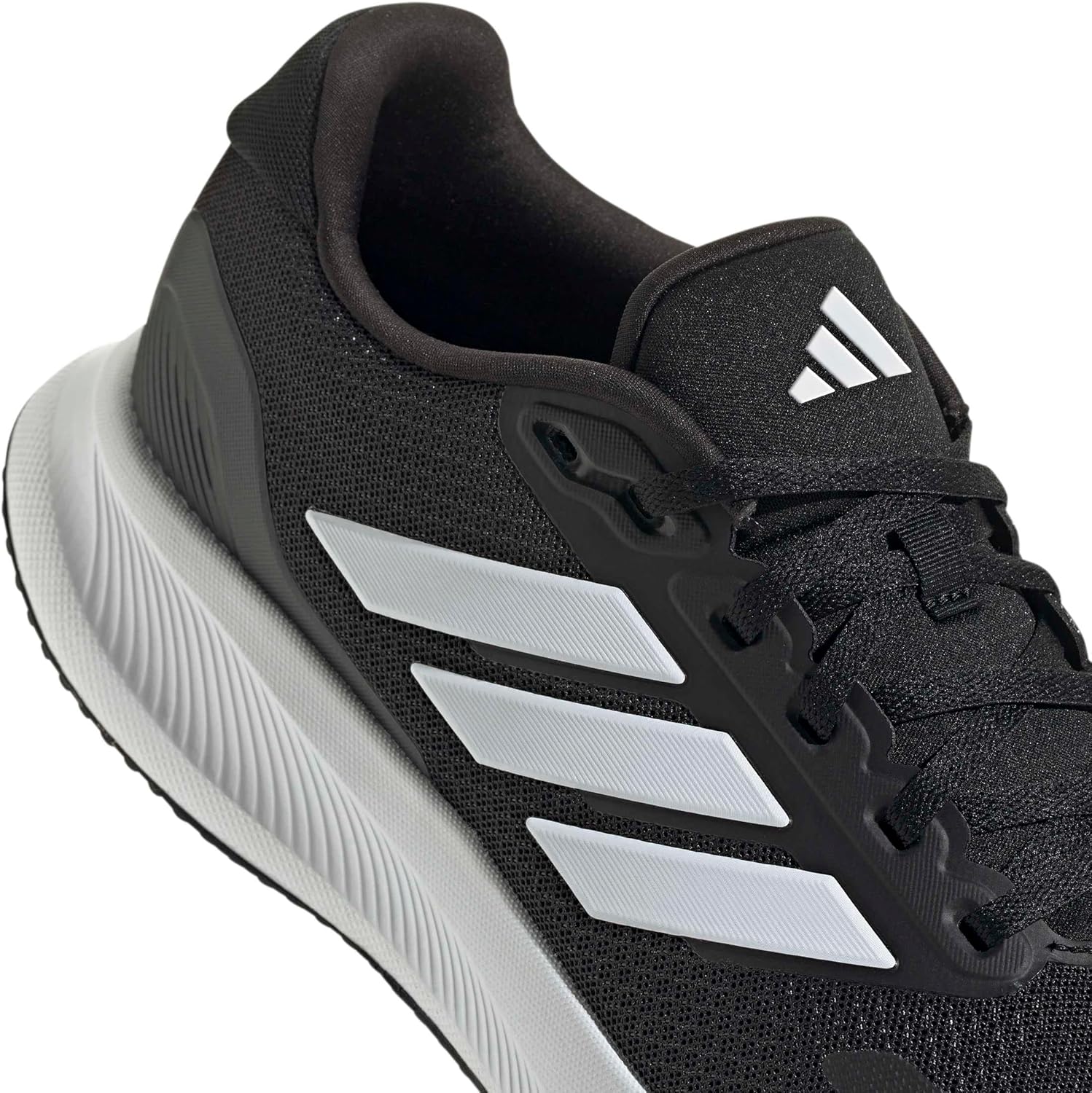 Thumbnail 5 de adidas Men's Runfalcon 5 Running Shoes — Core Black/Cloud White, UK 9
