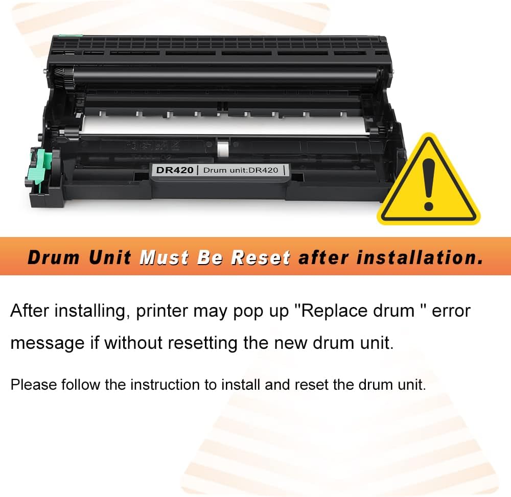 Thumbnail 1 de v4ink DR420 Compatible Drum Unit for Brother Laser Printers, 12,000-Page Yield