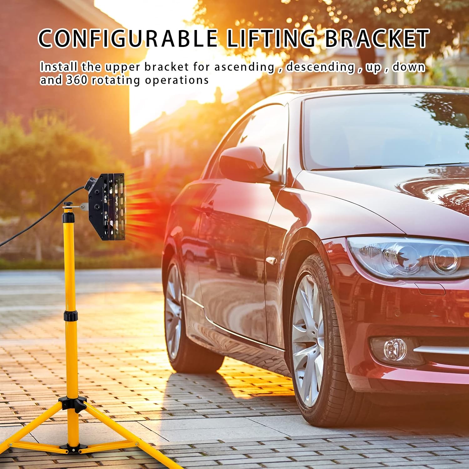 Thumbnail 6 de DATOUBOSS lampada a infrarossi 2000W per polimerizzazione e asciugatura della vernice auto con staffa telescopica
