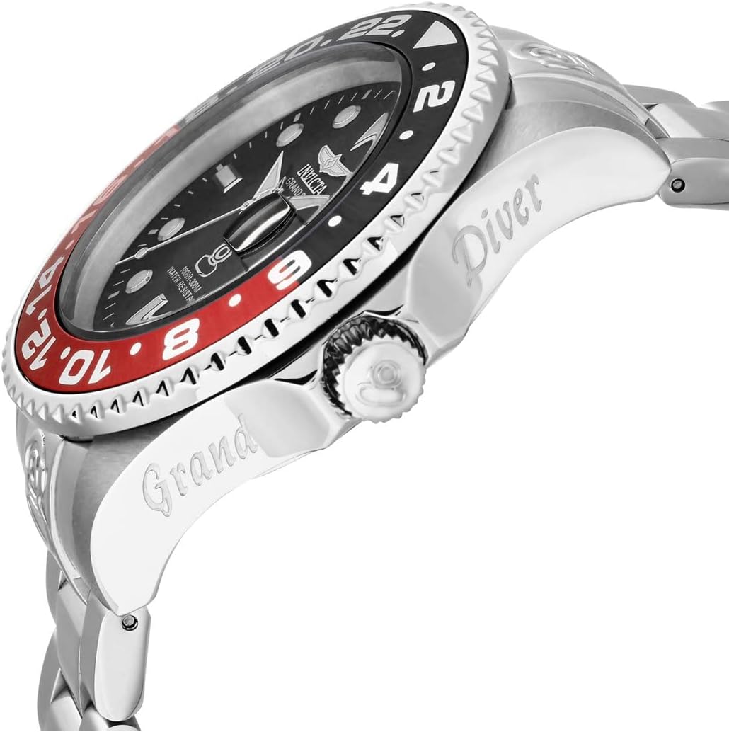 Detalle de Invicta Pro Diver Edelstahl Herren Automatikuhr – 47 mm