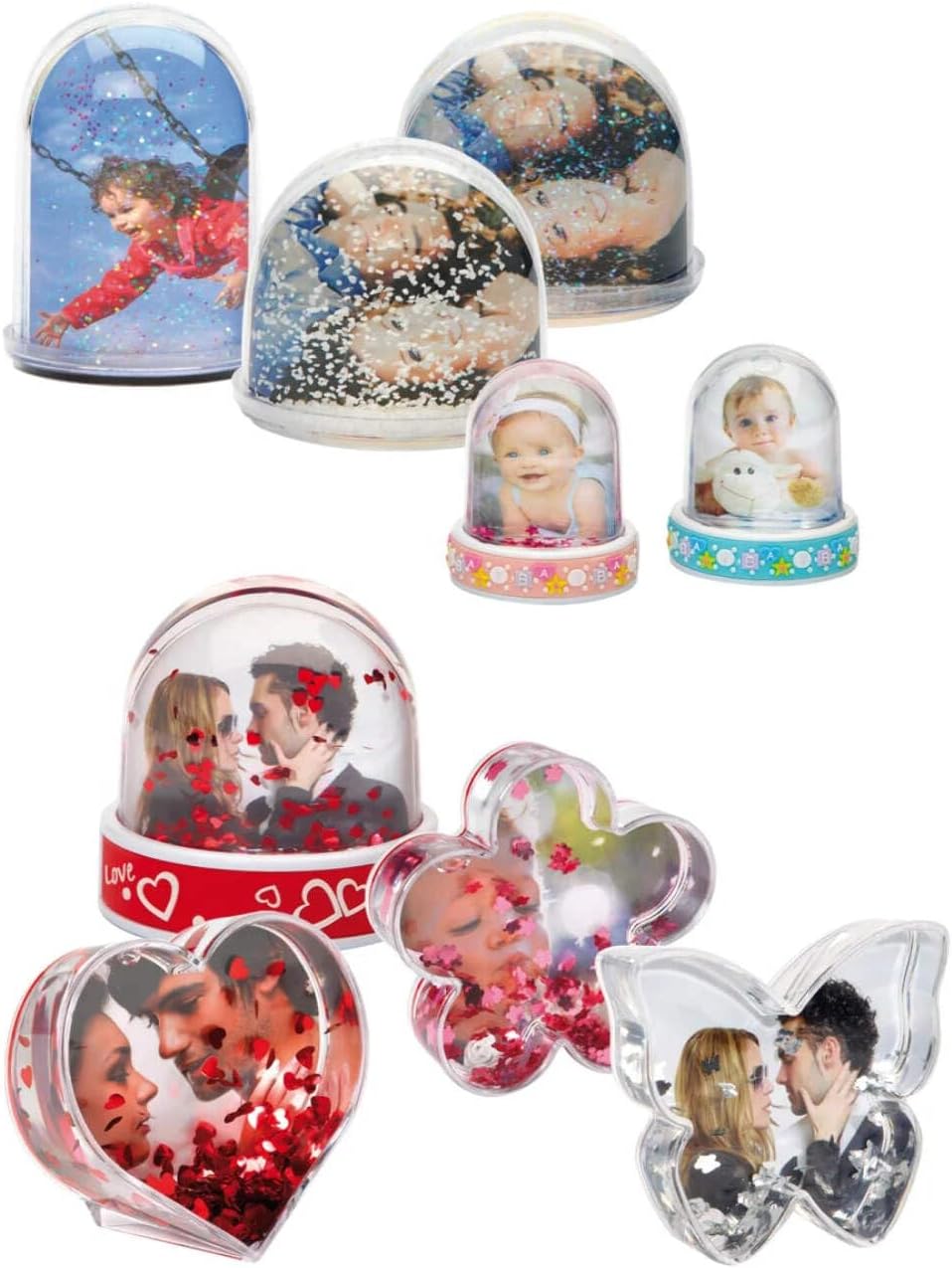 Thumbnail 2 de Walther Design Boules à Paillettes 6,5 x 6,0 cm Verre d’Art GK080W
