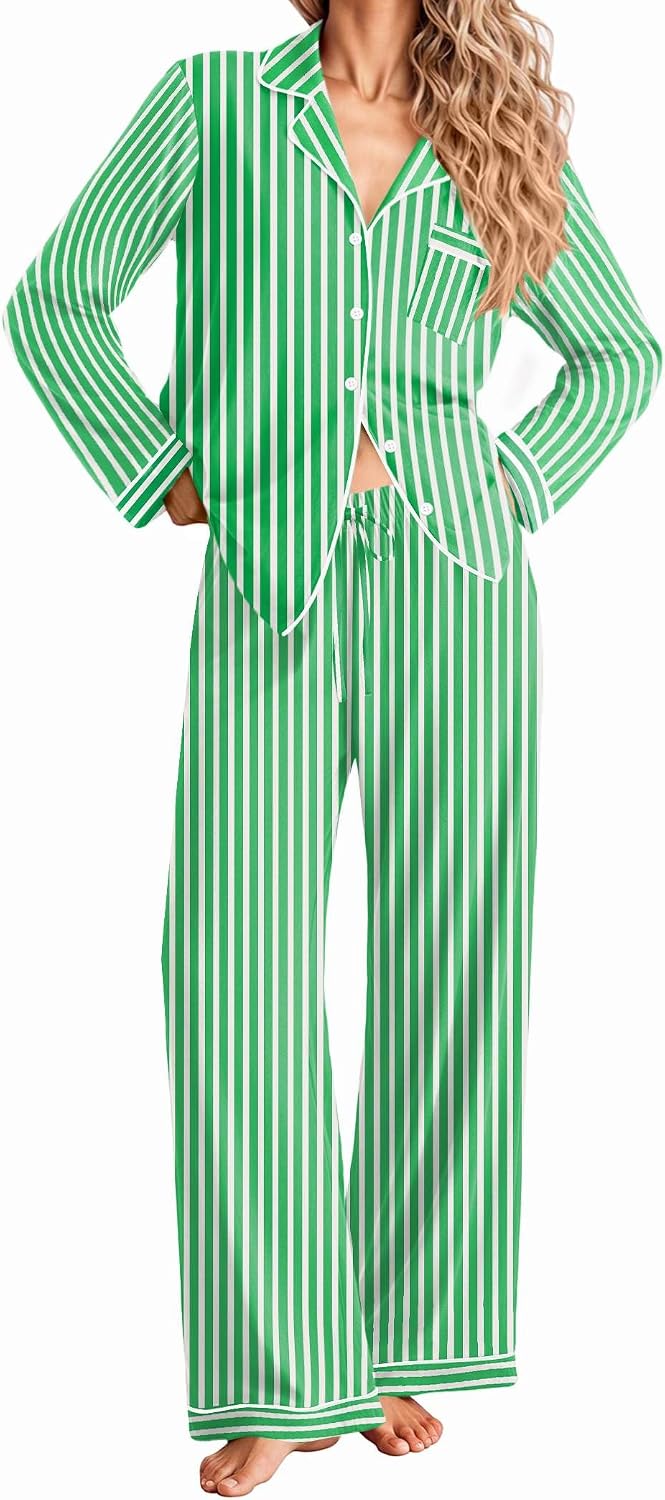 Thumbnail 6 de Ekouaer Women's Pajama Set, Polyester-Spandex Blend