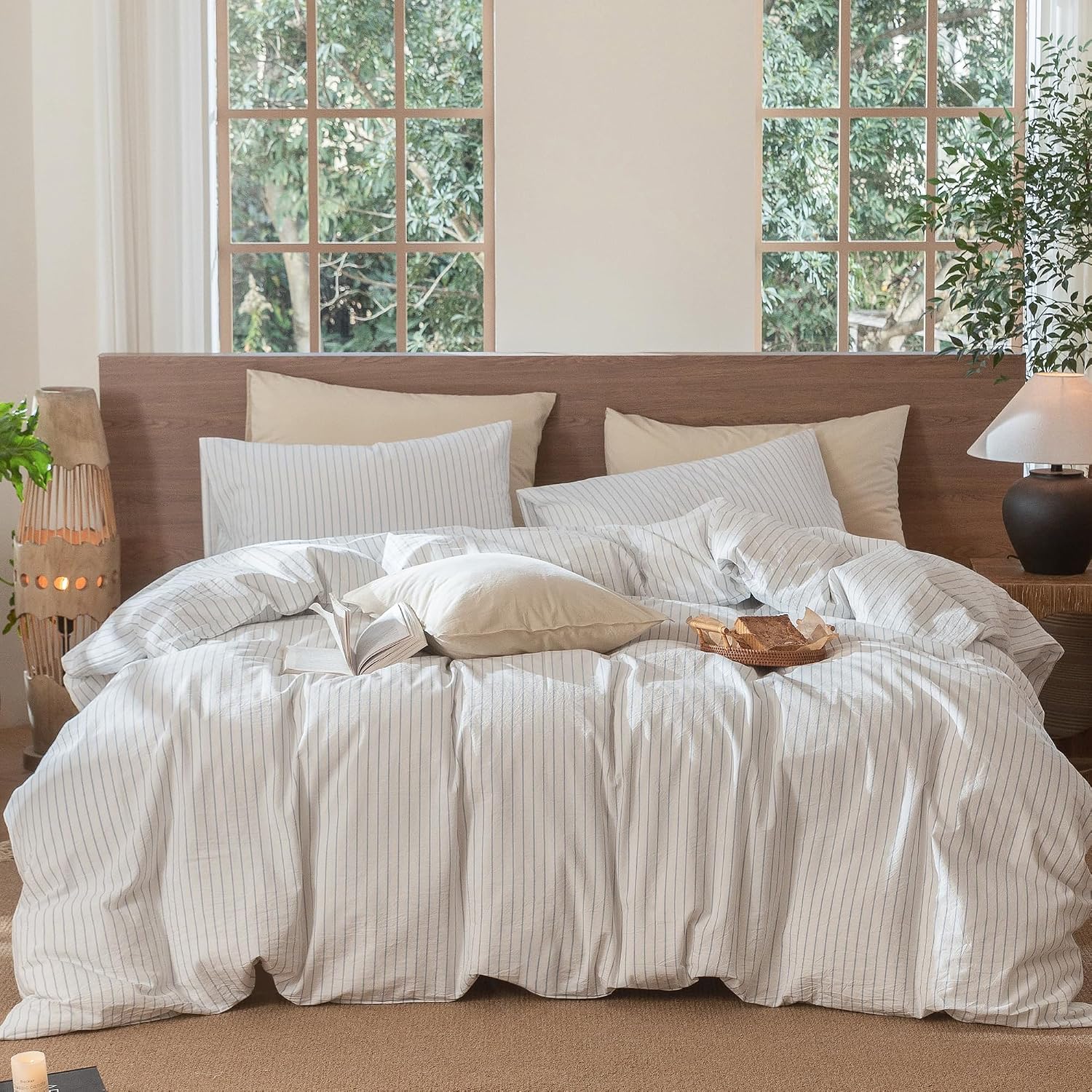 Thumbnail 6 de MooMee Queen Duvet Cover Set