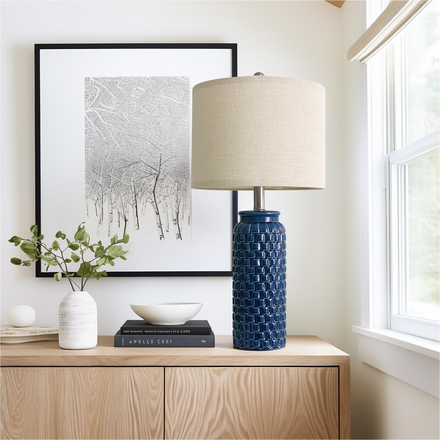Thumbnail 2 de USumkky Ceramic Table Lamps 24-Inch