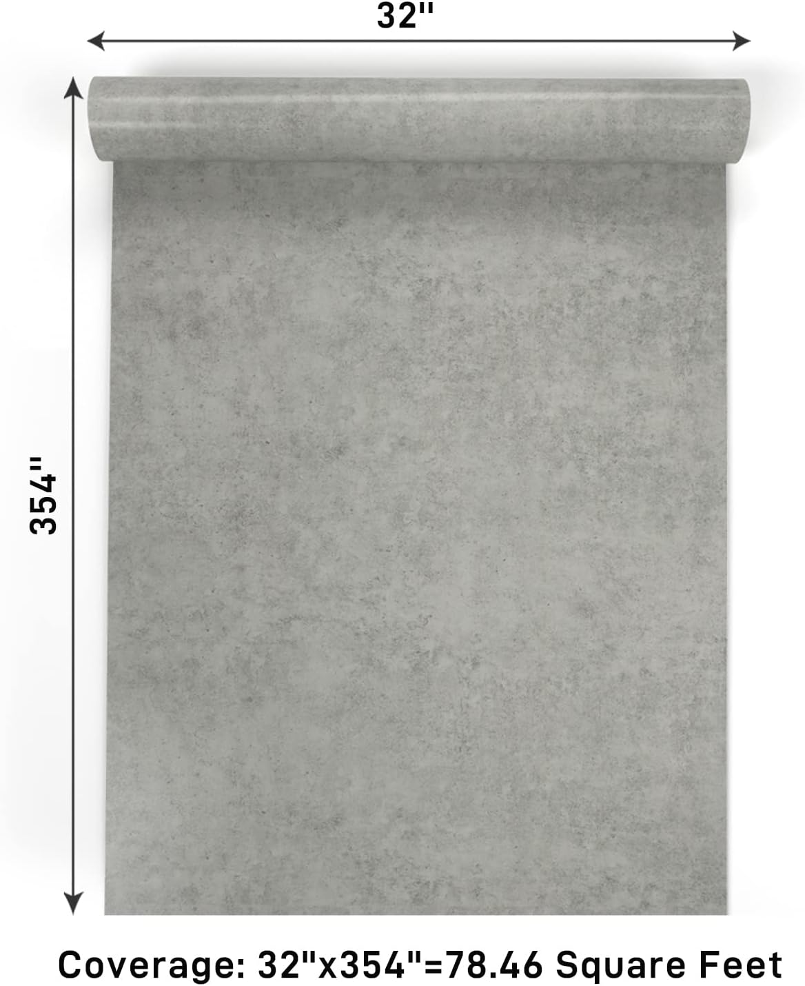 Thumbnail 6 de VaryPaper Betonoptik Klebefolie Tapete im Industrial-Vintage-Look (81 cm × 9 m)