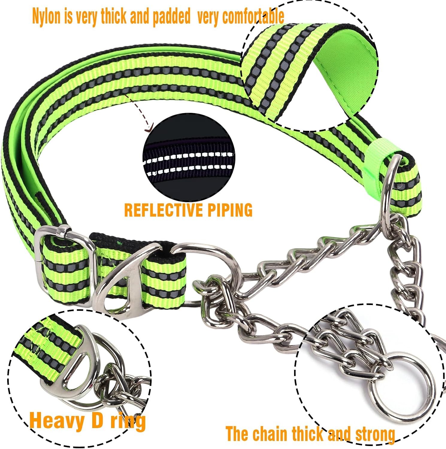 Thumbnail 2 de Martingale Dog Collar, Size L