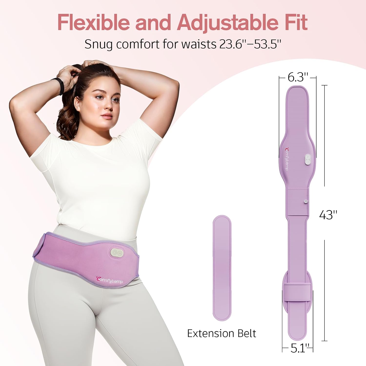 Thumbnail 6 de Comfytemp Wearable Heating Pad, 5000mAh
