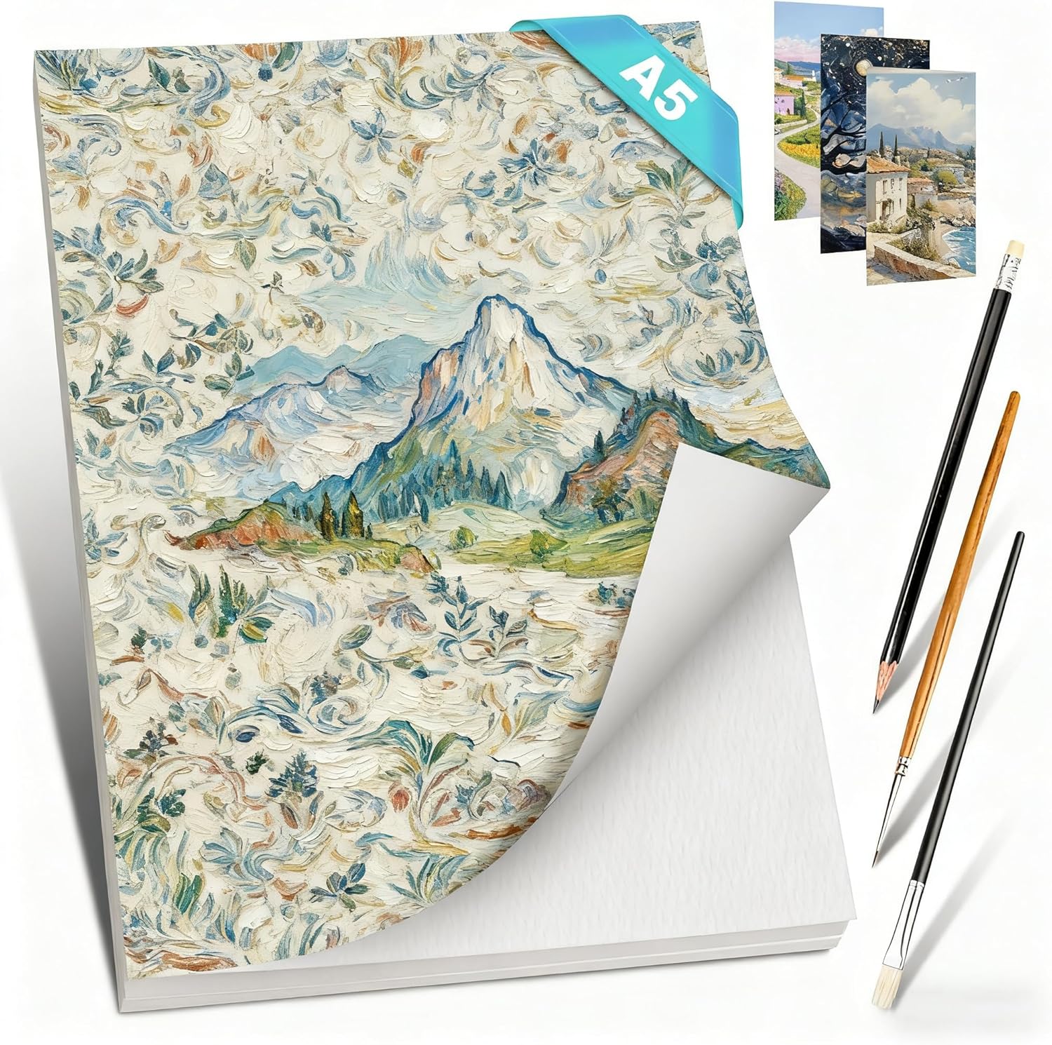 Romon Aquarelle Papier aquarelle 300 g/m² 🎨