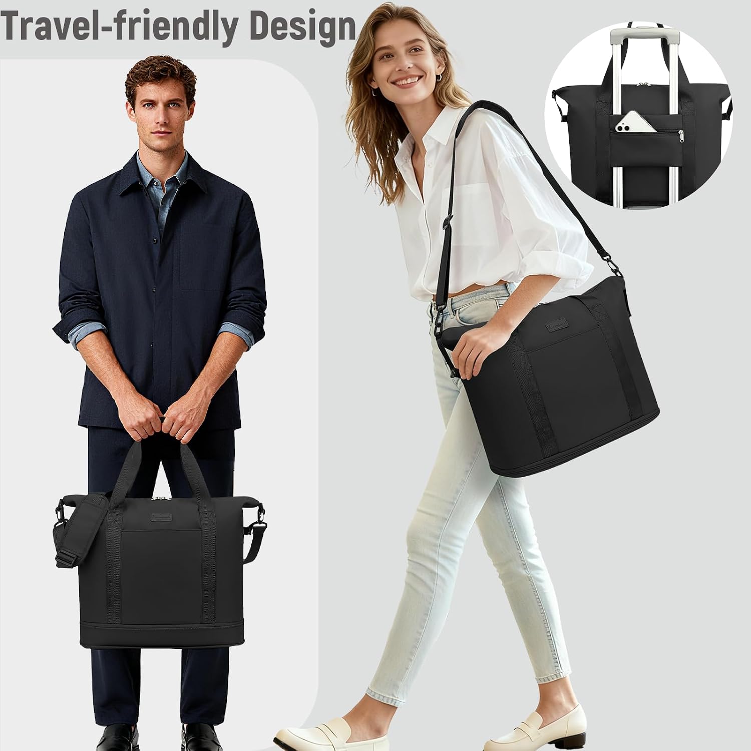 Thumbnail 5 de Lossga Ryanair Cabin Bag 40x30x20 expandable carry-on
