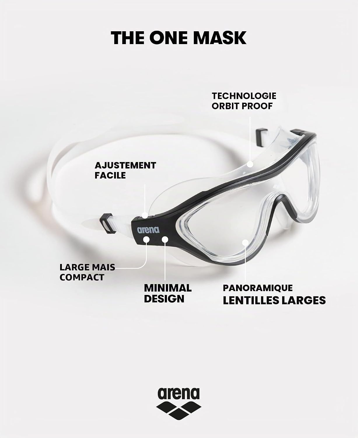 Detalle de The One Mask - Lunettes de Natation Adultes