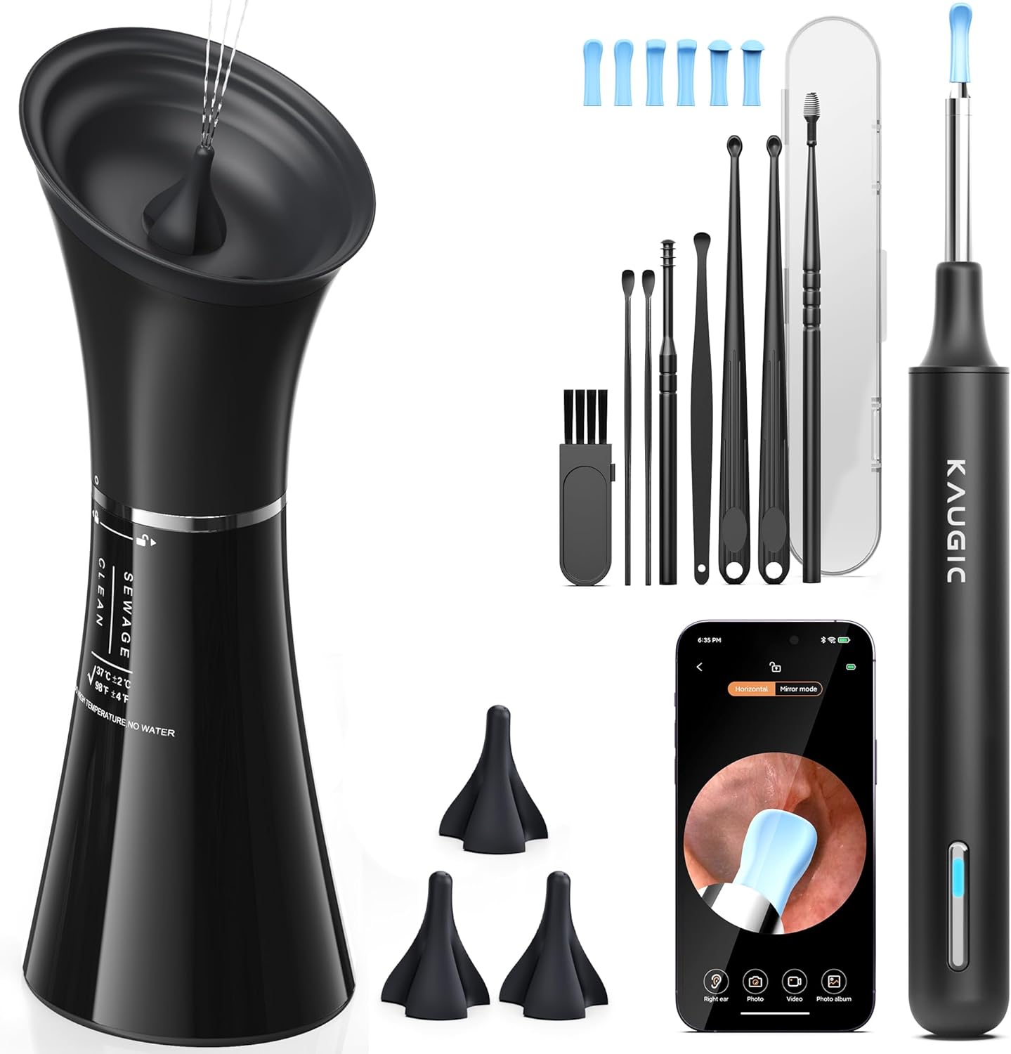 Ear Wax Removal Kit with Camera: All-in-One Ear Care Solution