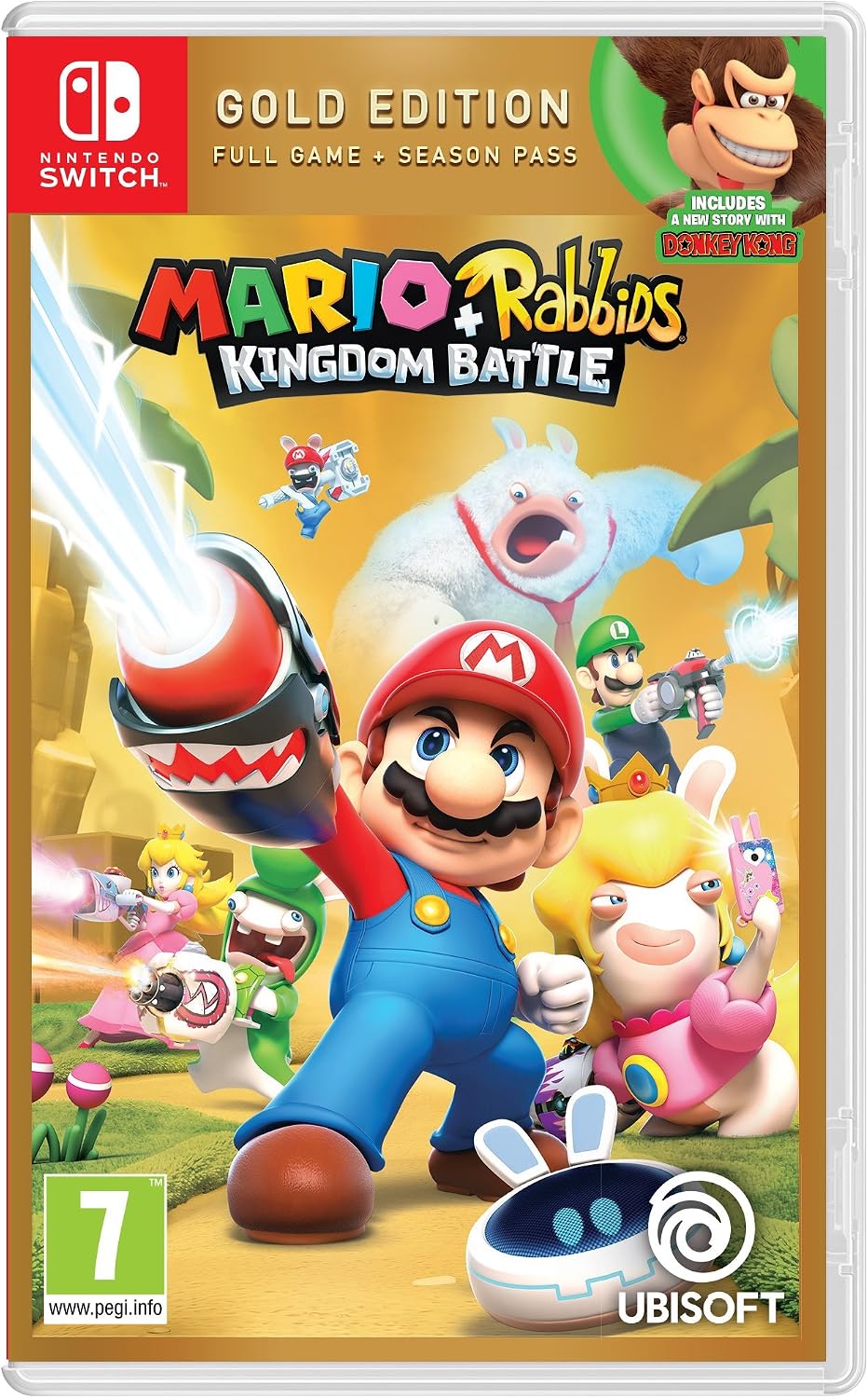Detalle de Mario + Rabbids Kingdom Battle (Code in Box) for Nintendo Switch