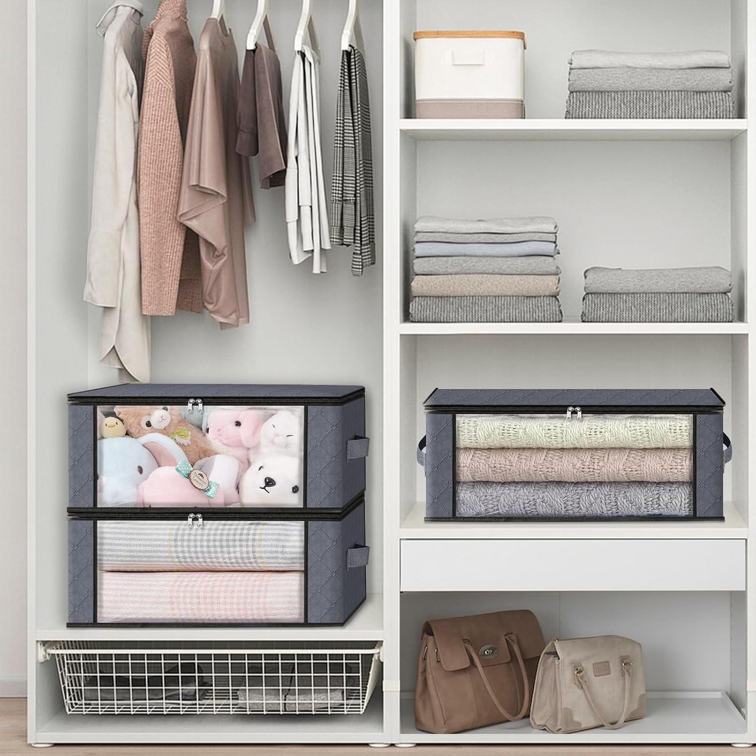 Detalle 1 de HomeHacks Clothes Storage Bags 35L