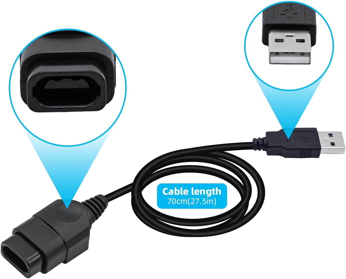 Thumbnail 4 de Mcbazel Cavo di Conversione USB per controller Xbox 0,7 m