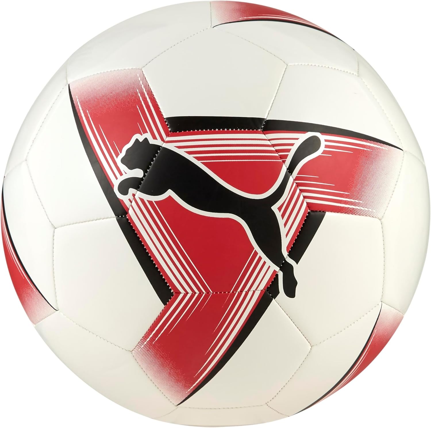 Detalle 2 de PUMA Prestige ball: pelota de entrenamiento unisex Heat Fire (PUMA Black-Glowing Red)