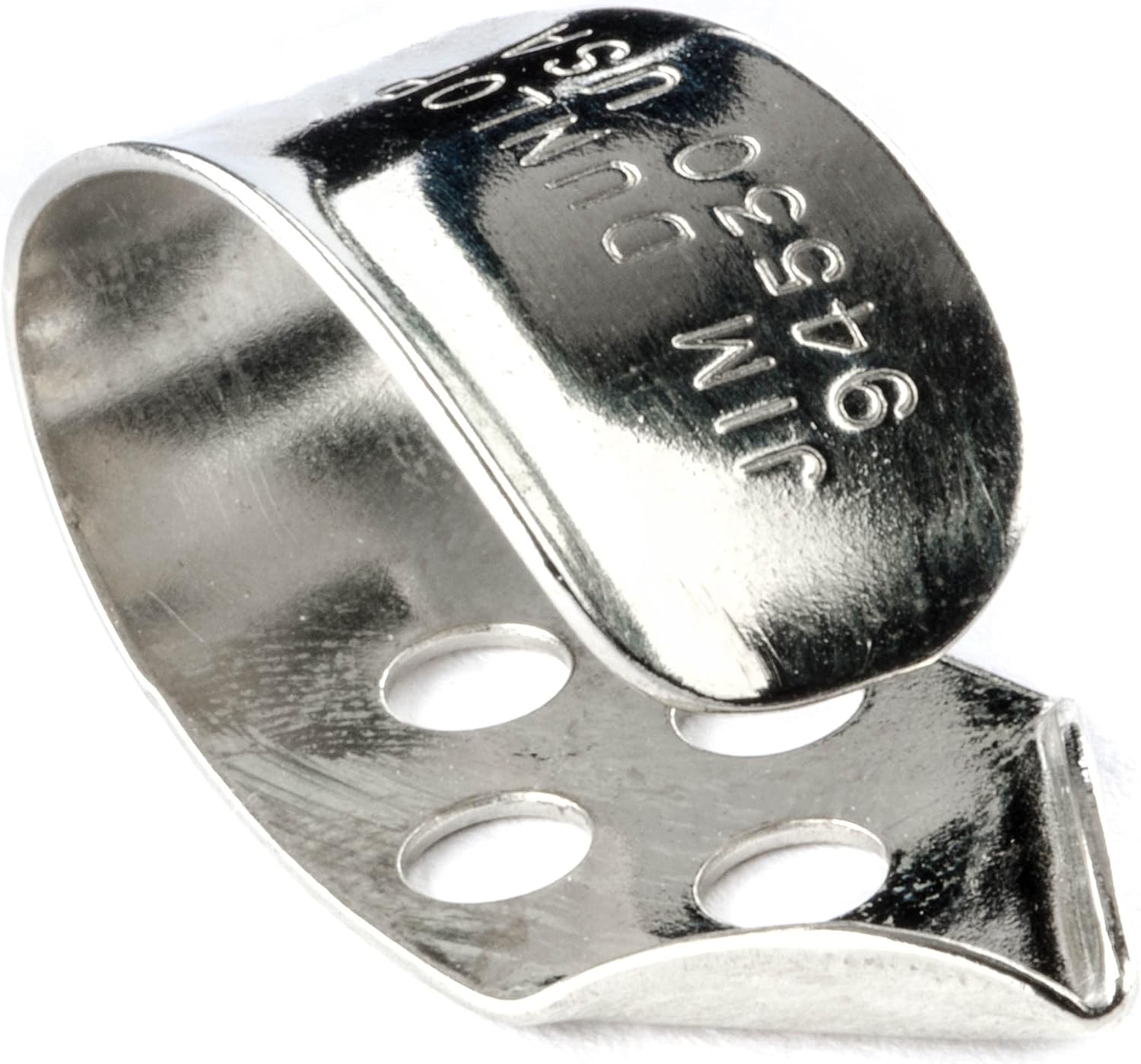 Detalle de Jim Dunlop 33P.013 – niklowo-srebrny zestaw kostek do gry na palce i kciuk