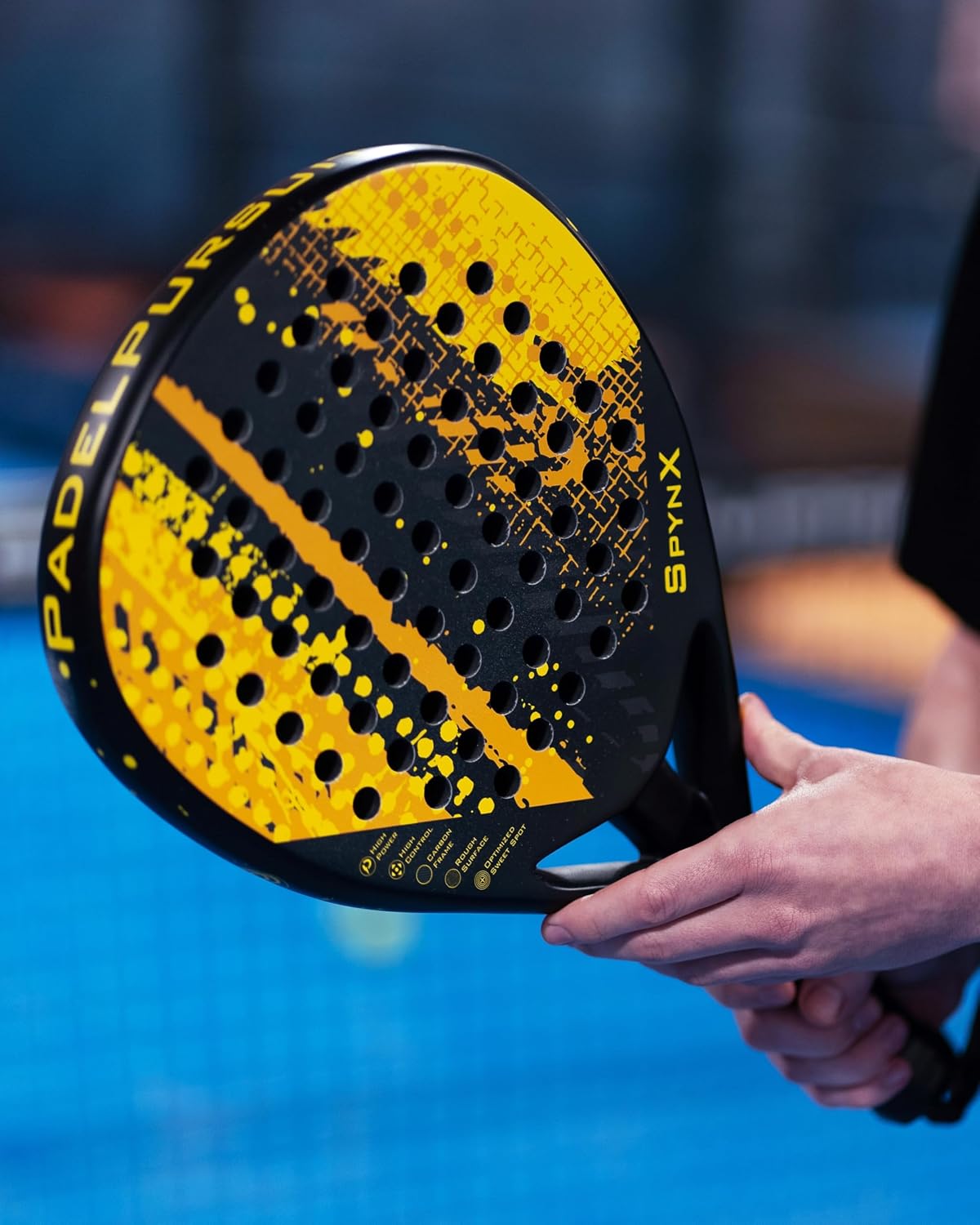 Detalle 2 de PadelPursuit SpynX Raquette de padel 360g